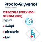 Procto-Glyvenol 400 mg + 40 mg, zetpillen, 10 stuks