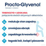 Procto-Glyvenol 400 mg + 40 mg, zetpillen, 10 stuks