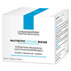 La Roche-Posay Nutritic Intense Riche, soin intensif nourrissant et régénérant, 50 ml