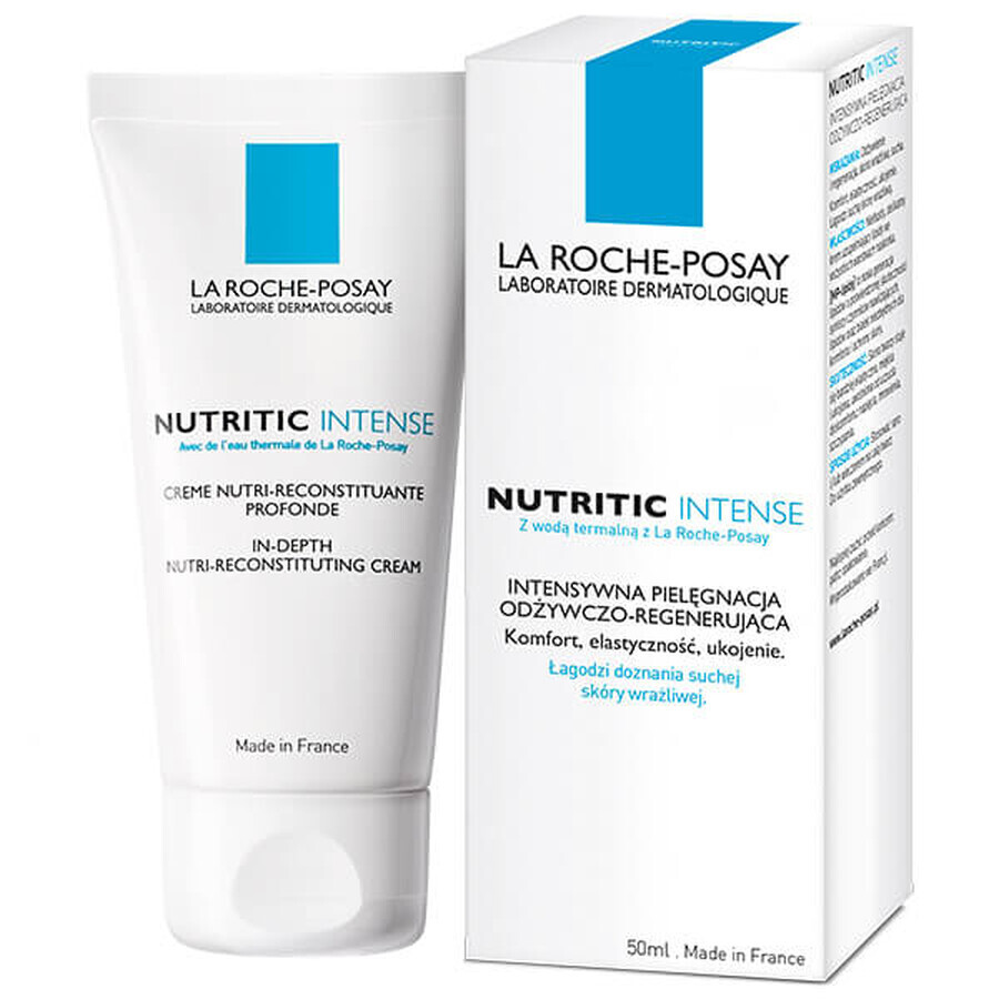 La Roche-Posay Nutritic Intense, intensive nourishing and regenerating care for dry skin, 50 ml