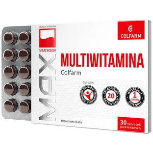 Max Multivitaminico, 30 compresse rivestite con film