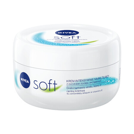 Nivea Soft, cremă hidratantă intensivă, 200 ml