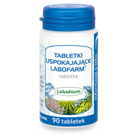 Labofarm kalmeringstabletten 170 mg + 50 mg + 50 mg + 50 mg, 90 tabletten