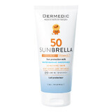 Dermedic Sunbrella Baby, protective milk for children from 1 month, for face and body, sensitive skin, SPF 50, 100 ml