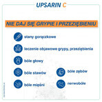 Upsarin C 330 mg + 200 mg, 20 compresse effervescenti