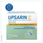 Upsarin C 330 mg + 200 mg, 20 compresse effervescenti