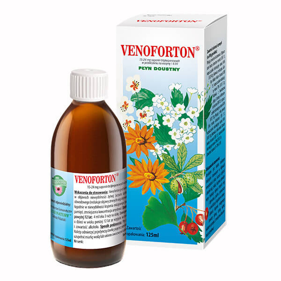 Venoforton, oraal vloeibaar, 125 ml