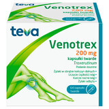 Venotrex 200 mg, 64 hard capsules