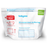 BabyOno, microwave sterilization bags, 5 pieces