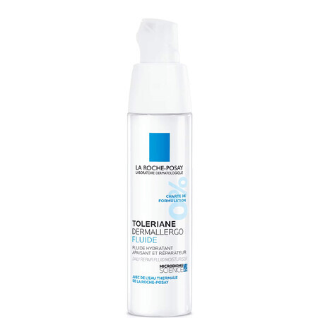 Fluid hidratant, calmant și reparator Toleriane Dermallergo, 40 ml, La Roche-Posay