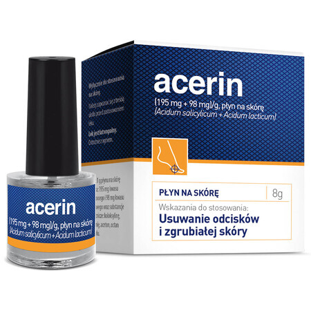 Acerine (195 mg + 98 mg)/g, huidlotion, 8 g