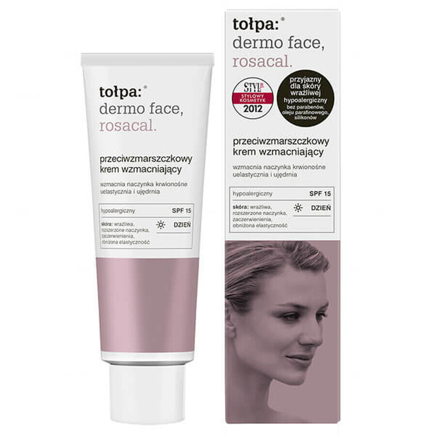 Tolpa Dermo Face, Rosacal, anti-rimpel en verstevigende crème SPF 15, dag, 40 ml