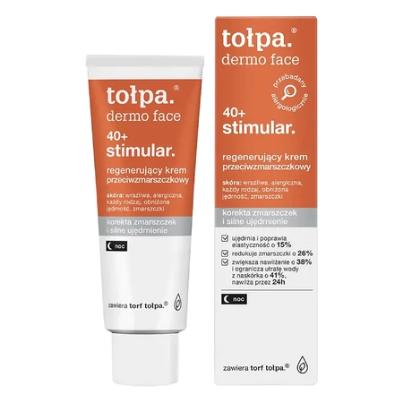 Tolpa Dermo Face, Stimular 40+, verstevigende en antirimpel dagcrème, SPF 15, rijk, 40 ml
