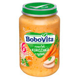 BoboVita Homemade chicken broth soup with rice, after 6 months, 190 g