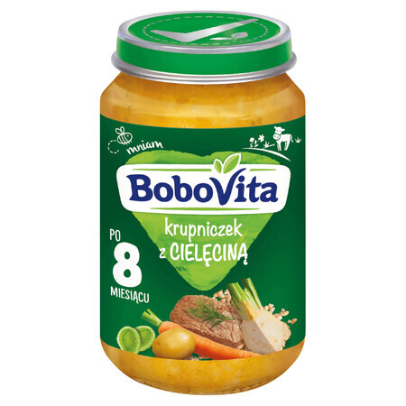 BoboVita Soup krupniczek with veal, after 8 months, 190 g