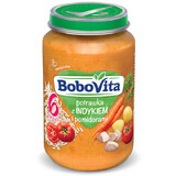 BoboVita Dinner, turkey and tomato food, after 6 months, 190 g