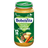 BoboVita Dinner, vegetables in a dish with veal, after 12 months, 250 g