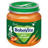 BoboVita Dessert, apples and carrots, after 4 months, 125 g