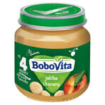 BoboVita Dessert, mela e banana, dopo 4 mesi, 125 g