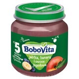 BoboVita Dessert, bananas, apples and berries, after 5 months, 125 g