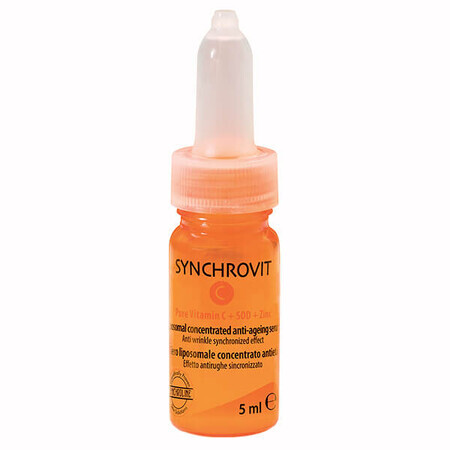 Synchroline Synchrovit C, geconcentreerd antirimpelserum, 5 ml x 1 ampul