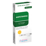 Home Laboratory Amphetamine Strip, test strip for the detection of amphetamine in urine, 1 pc