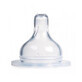 Canpol Baby&#39;s EasyStart, flessenspeen voor wijdmondse fles, silicone, maat 4, pap, 1 stuk