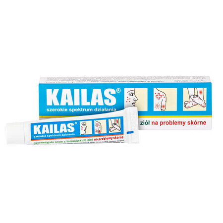 Kailas Ayurvedische crème van Himalaya kruiden voor huidproblemen, 8 g