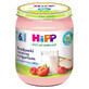 HiPP Fruit en Yoghurt Bio, aardbeien en frambozen met yoghurt, na 6 maanden, 160 g