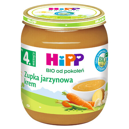 HiPP Zupa Bio, groentesoep, crème, na 4 maanden, 125 g