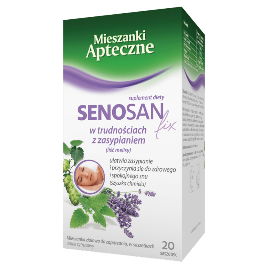 Senosan fix, 20 zakjes