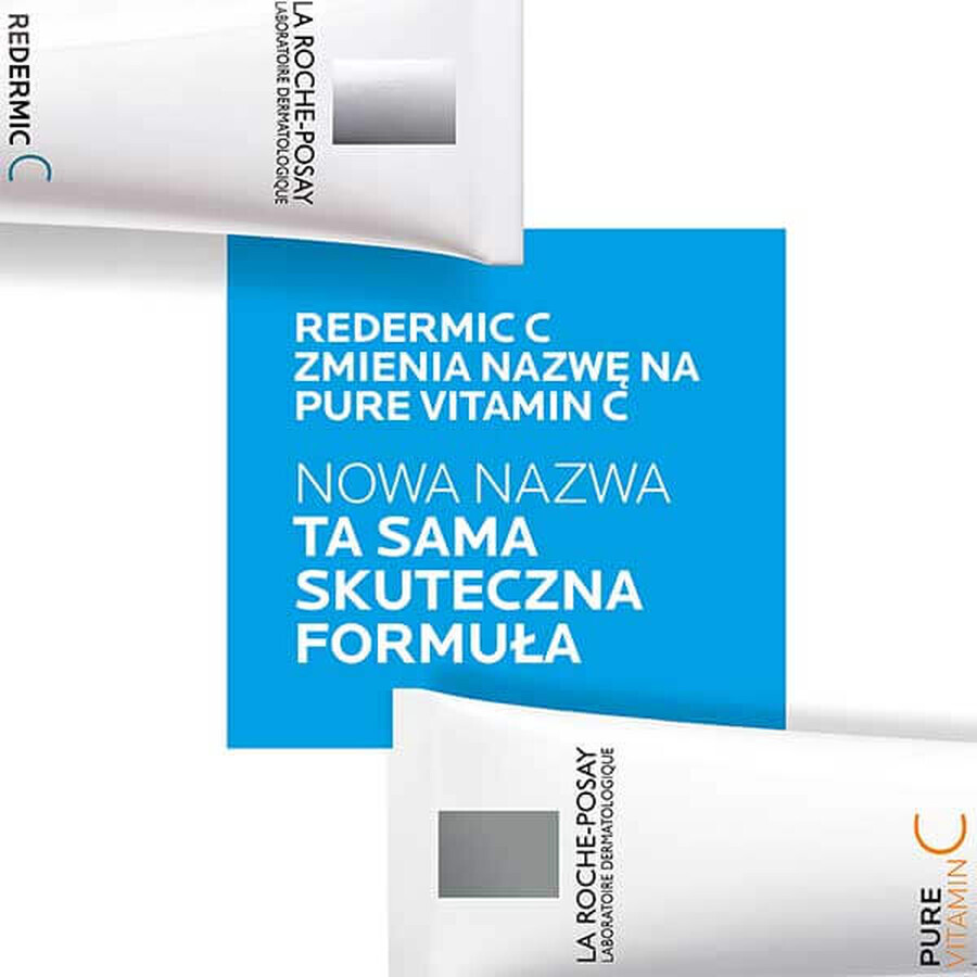 La Roche-Posay Pure Vitamine C Ogen, intensief hydraterende en verstevigende anti-rimpel oogverzorging, 15 ml