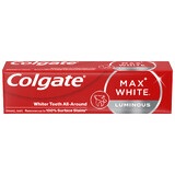 Colgate Max White Luminous, dentifrice fluoré, menthe pétillante, 75 ml