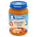 Gerber Diner, runderstoofpot met pap, na 10 maanden, 190 g