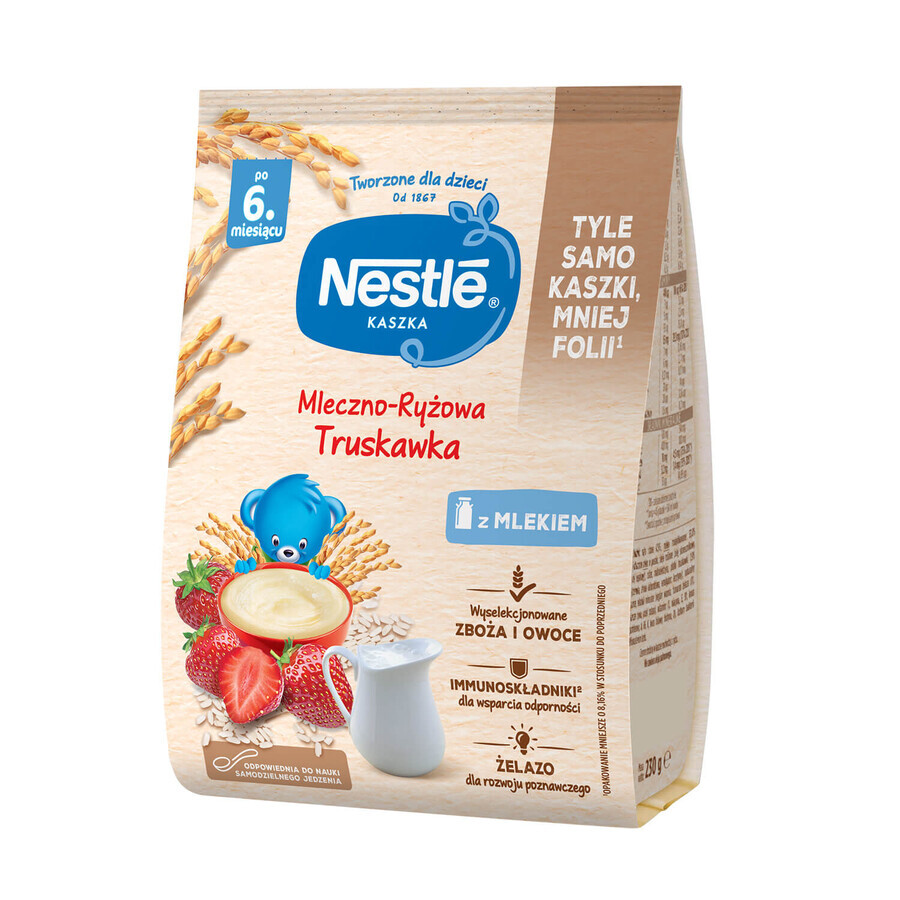 Nestle Milch-Reis-Brei, Erdbeere, nach 6 Monaten, 230 g