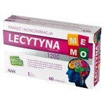 MEMO Lecithine 1200 mg, 60 capsules