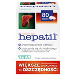 Hepatil, 80 tablets