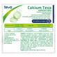 Calcium Teva, 14 bruistabletten