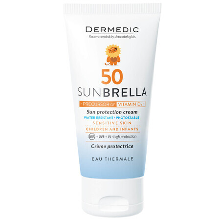 Dermedic Sunbrella Baby, protective cream for children and babies, sensitive skin, SPF 50, 50 g