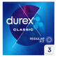 Durex Classic, gladde klassieke condooms, 3 stuks