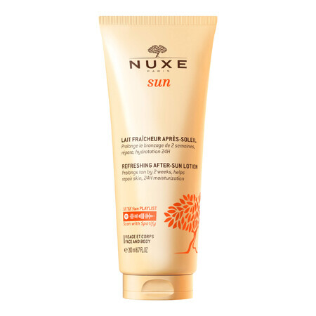 Nuxe Sun, verfrissende aftersun lotion voor gezicht en lichaam, 200 ml