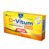 D-Vitum Forte 2000 IE, 60 capsules