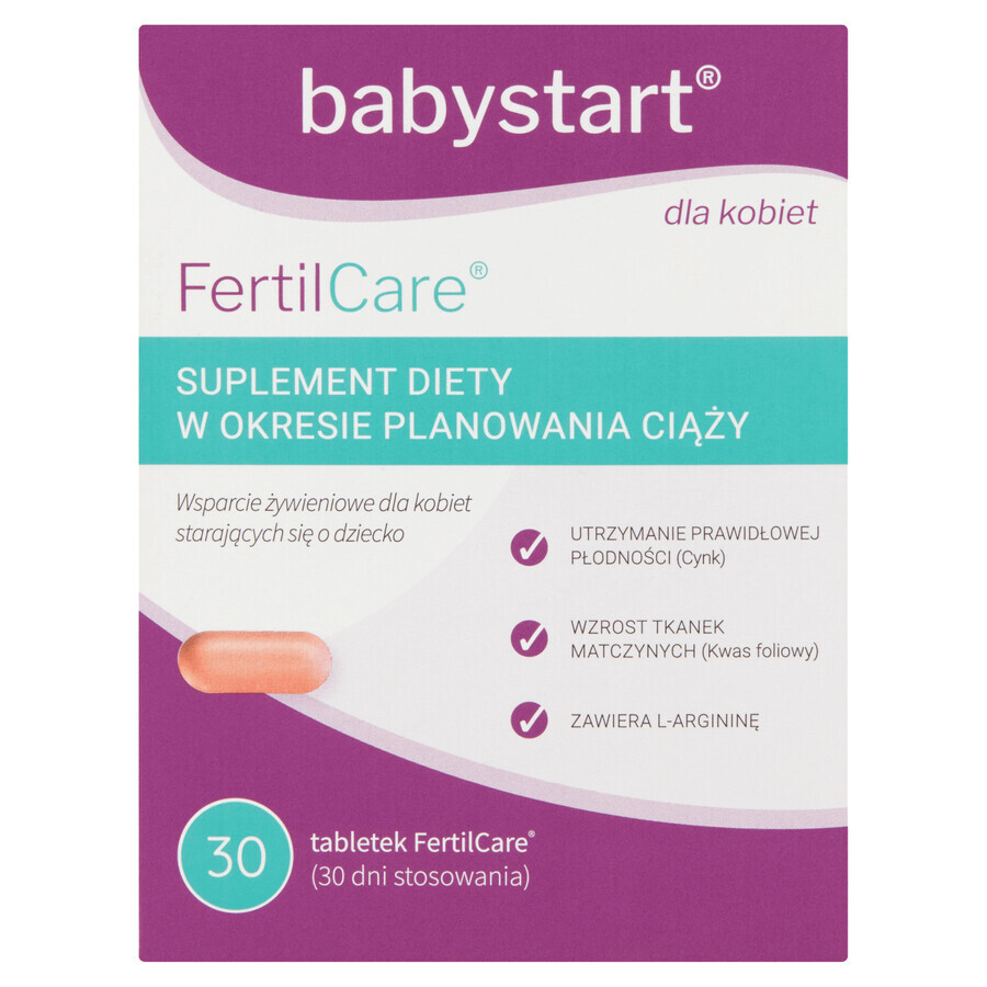 Babystart Fertilcare, 30 comprimés