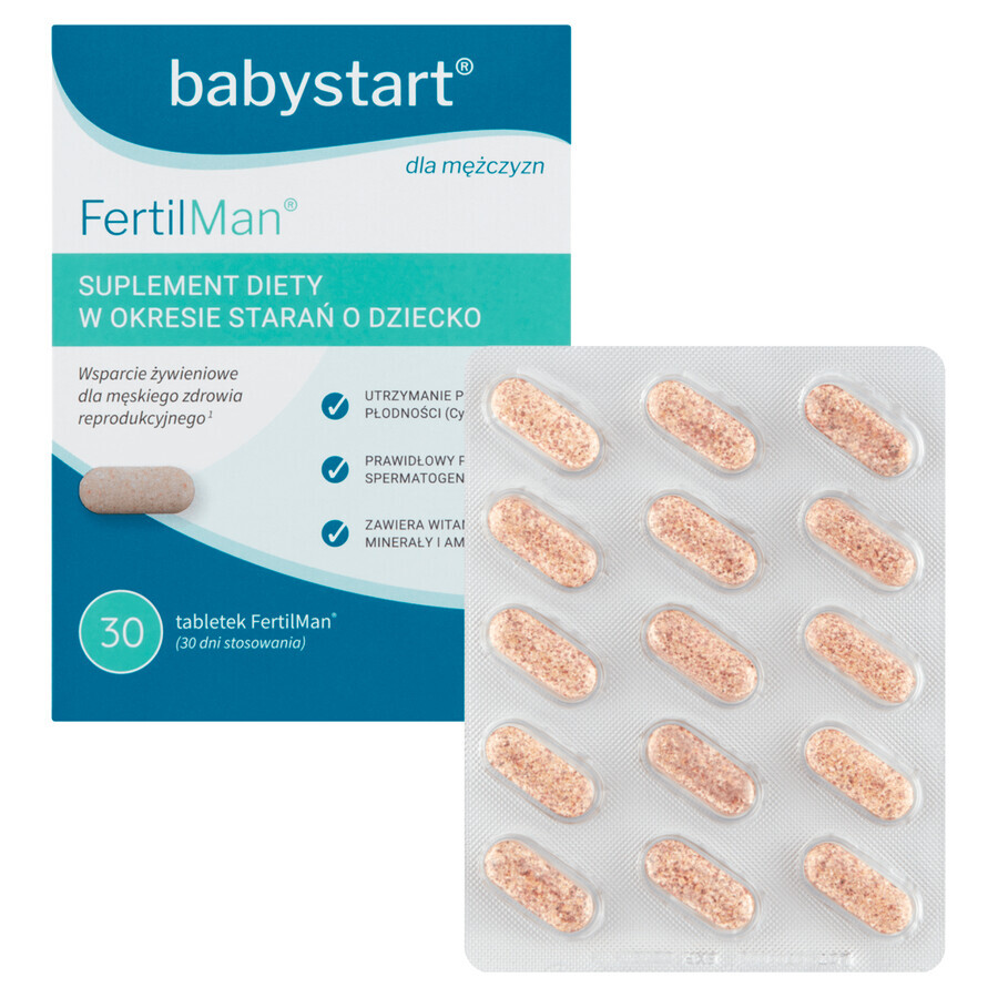 Babystart FertilMan, 30 tabletten