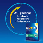 NiQuitin Transparent 21 mg/24 h, sistem transdermic, plasture, 7 bucăți