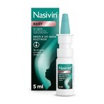 Nasivin Baby 0.1 mg/ml, nasal drops for infants from 3 months, 5 ml