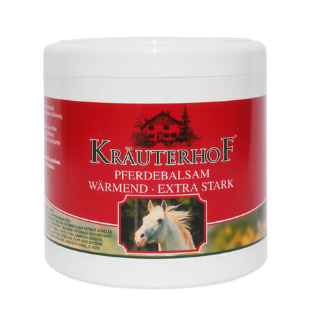 Krauterhof, sterk verwarmende paardenzalf, 500 ml