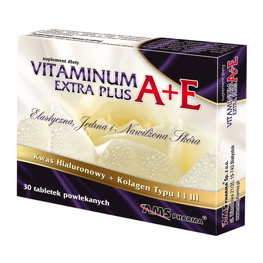 Vitaminum A+E Extra Plus, 30 tabletten