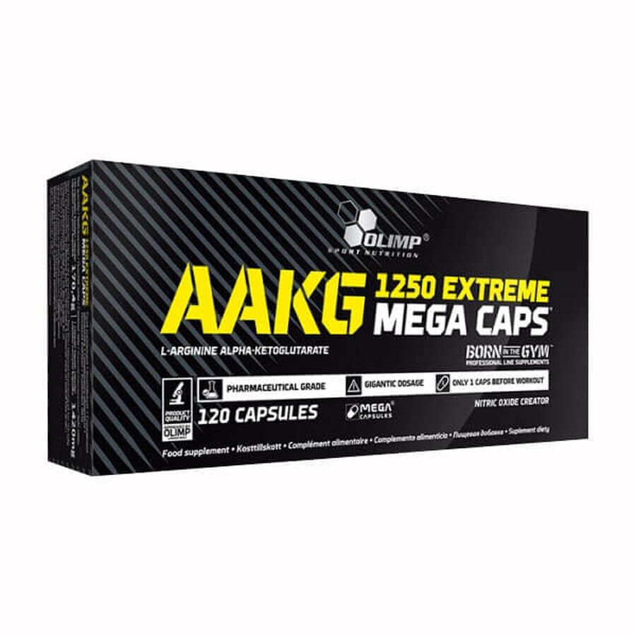 Olimp AAKG Extreme 1250 Mega Caps, 120 capsule