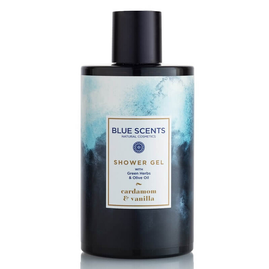 Gel douche à la cardamome et à la vanille, 300 ml, Blue Scents